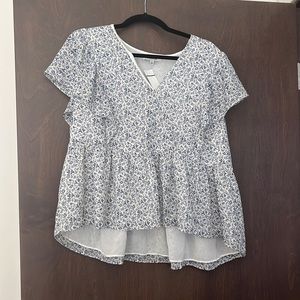 Madewell floral top